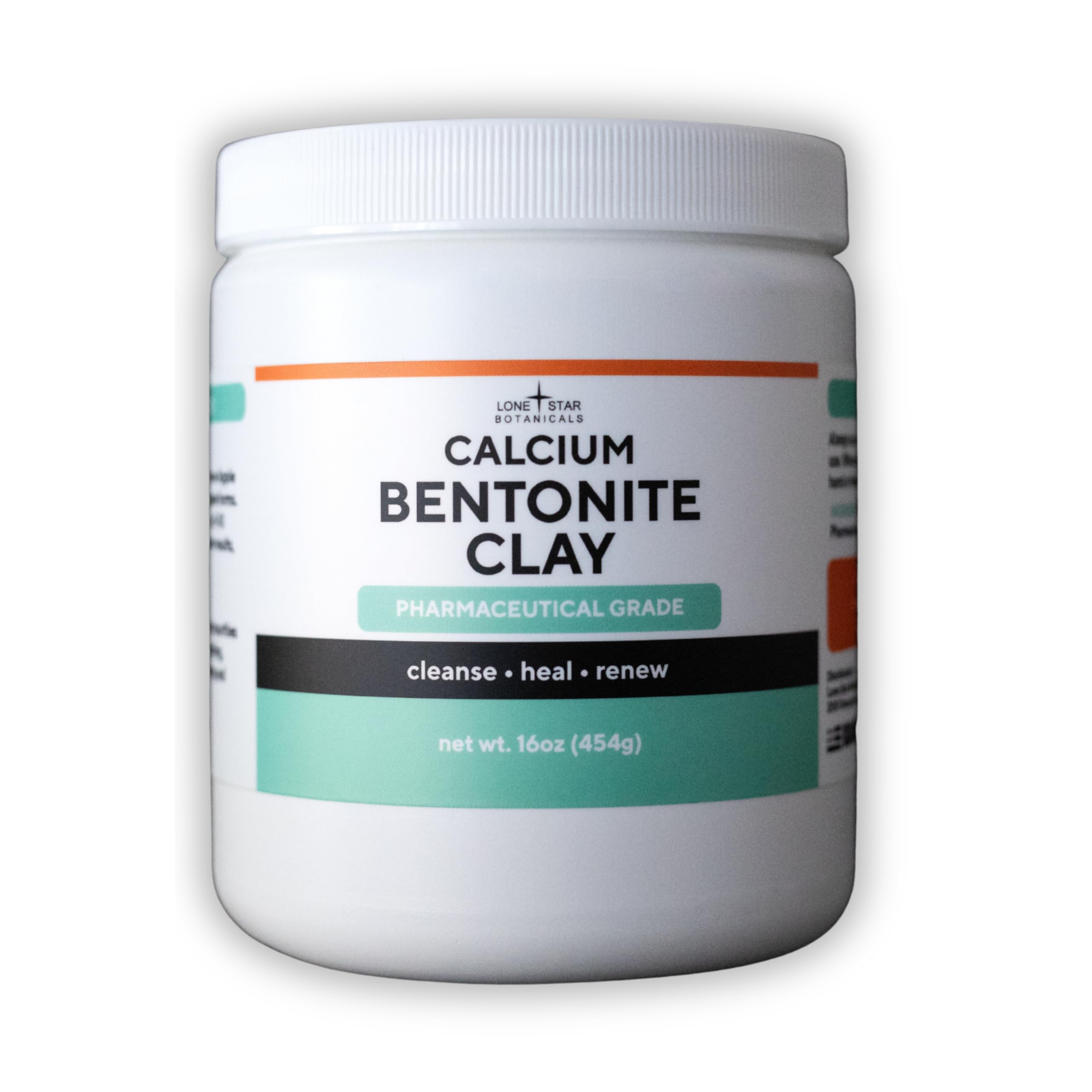 Lone Star Botanicals argile-bentonite-poudre-pure: purification naturelle de la peau et équilibre quotidien