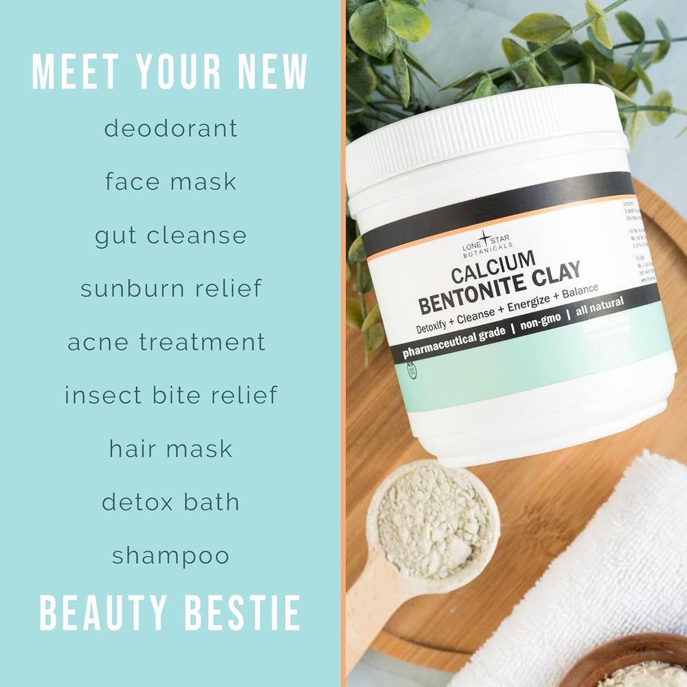 Lone Star Botanicals bain-argile-bentonite: relaxation naturelle et purification du corps