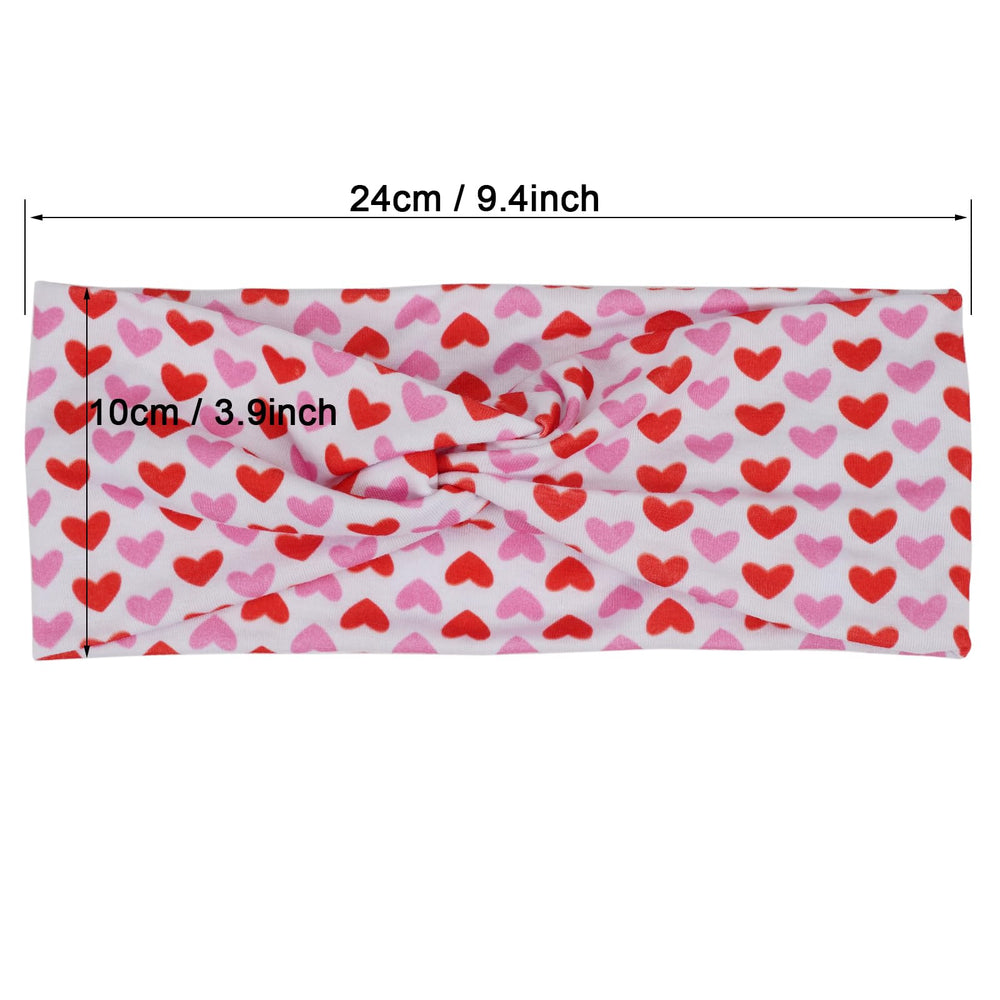 Lonext serre-têtes Saint-Valentin motif lip rouge, parfait pour accessoiriser une tenue romantique.