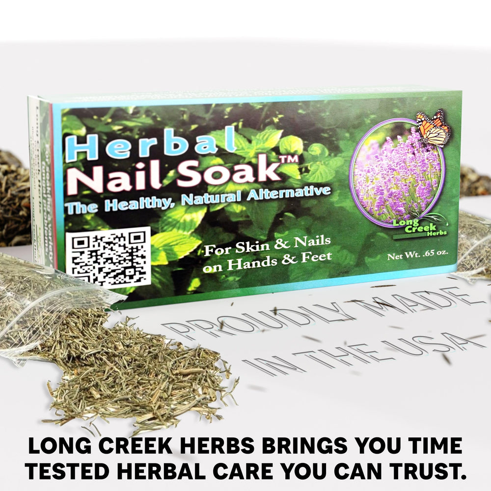 Long Creek Herbs Peau Mains Hydratée apaise la sécheresse.