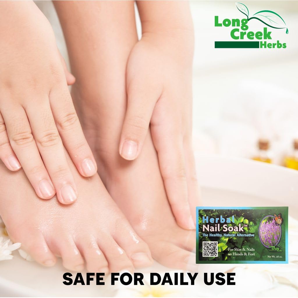 Long Creek Herbs Talons Secs Douceur aide à lisser les talons.