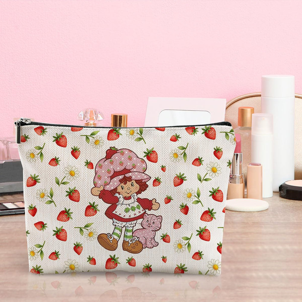 Sac LONGXIN fraise, cadeau pratique et mignon.