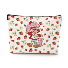 Sac LONGXIN fraise ouvert, organisation pratique pour le voyage.