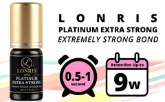 LONRIS Colle cils tenue 8-9 semaines : performance longue durée.