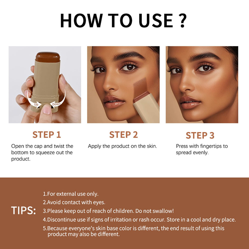 Loobexery Beauty Balm Stick facile à glisser dans la poche.