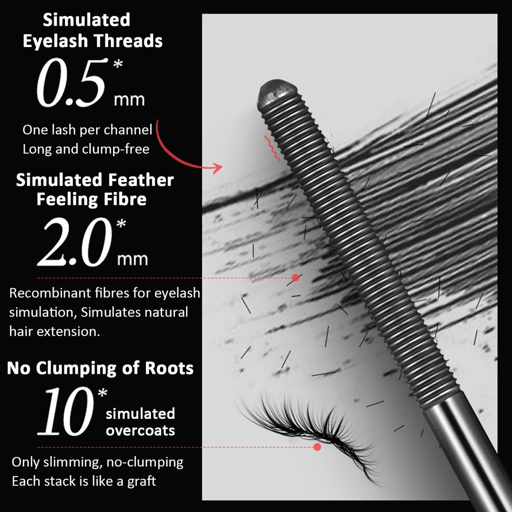Mascara Loobexery formule nourrissante avec vitamine E