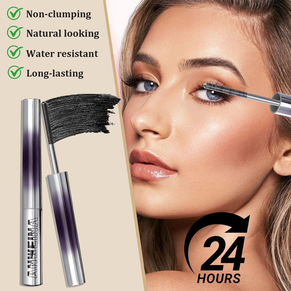 Mascara Loobexery manche métal, brosse lavable et durable