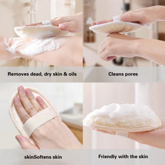 Loofah naturel – éponges durables pour un nettoyage polyvalent.