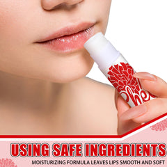 Baume lèvres hydratant Loopeer, texture douce et nourrissante pour les lèvres.