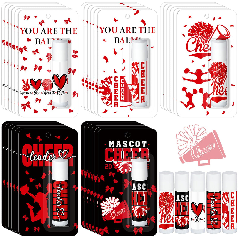 Baume à lèvres rouge Loopeer, ensemble de 30 pièces idéal pour partager lors d'un événement.