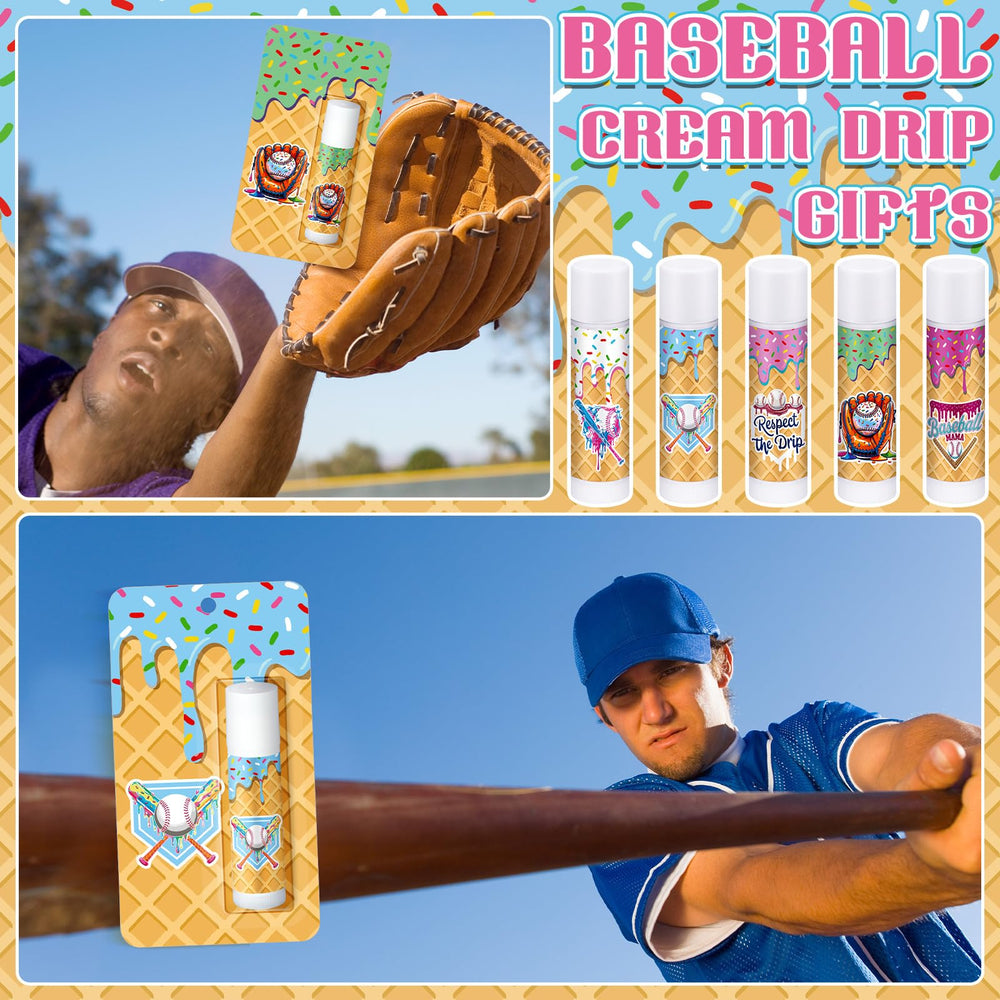 Loopeer cadeaux anniversaire baseball drip, idéal pour les fans