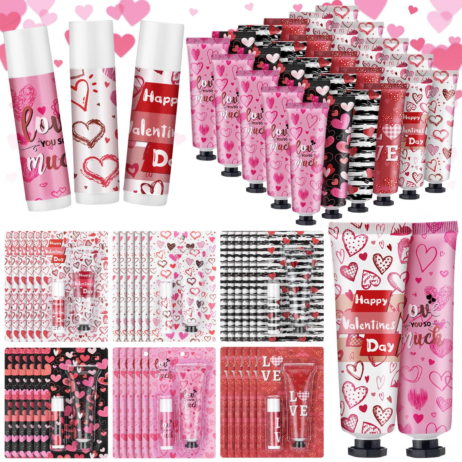 Crème mains Loopeer Saint-Valentin mini 30 ml hydratation pratique en déplacement