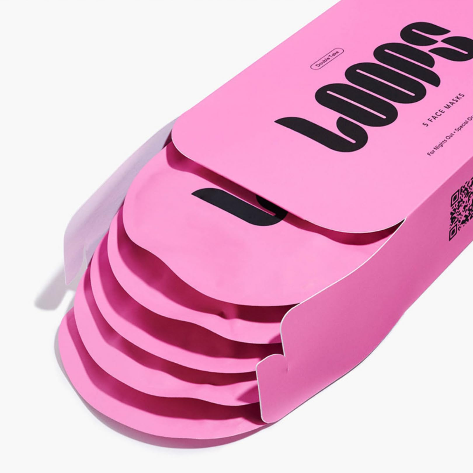LOOPS Double Take masque hydrogel rafraîchissant: sensation de fraîcheur après application.