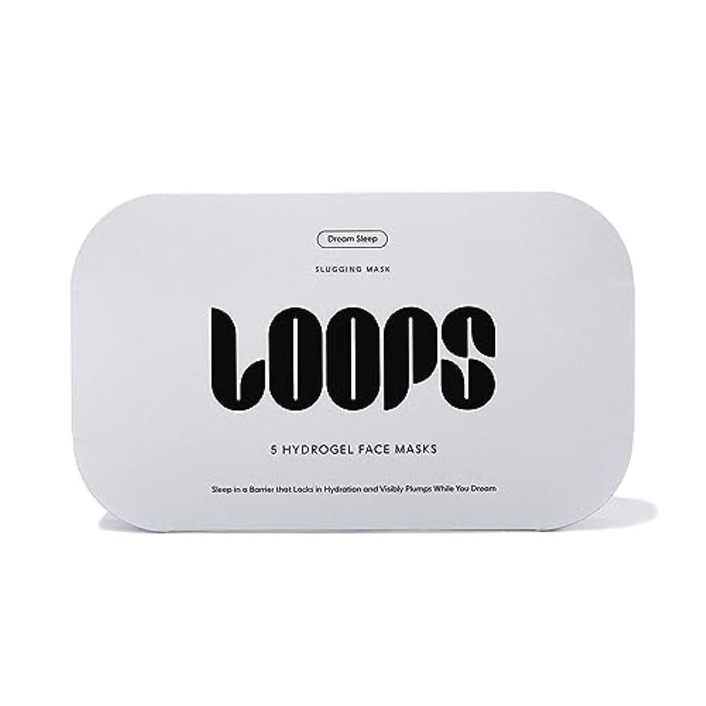 LOOPS Dream Sleep masque hydrogel sans parabènes et sans sulfates pour une routine respectueuse.