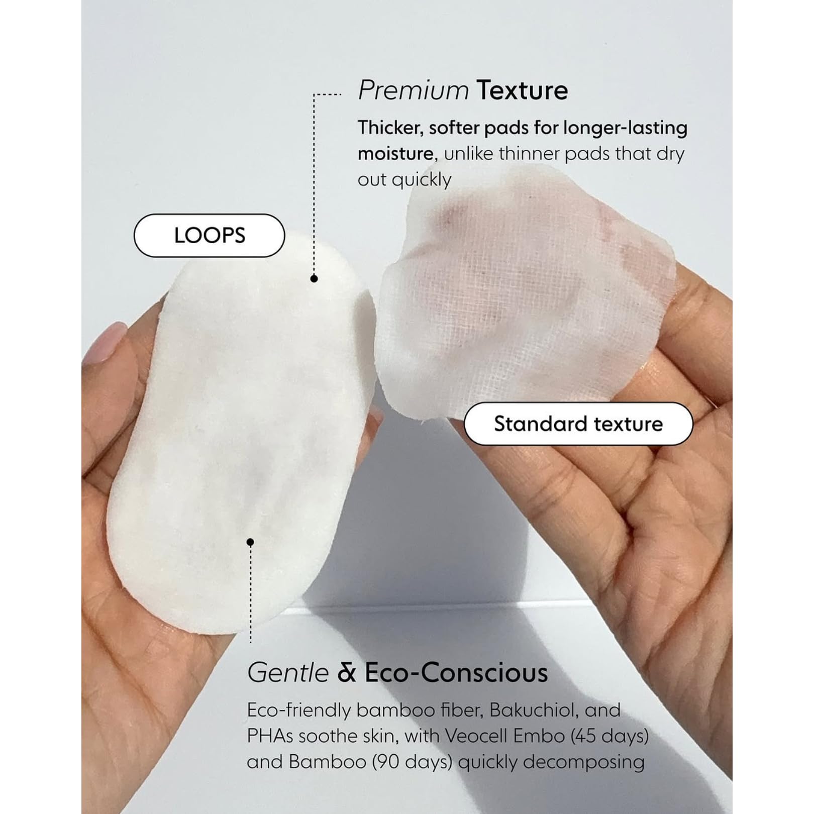 LOOPS Milky Cleanser: pack de 60 lingettes pour une routine rapide