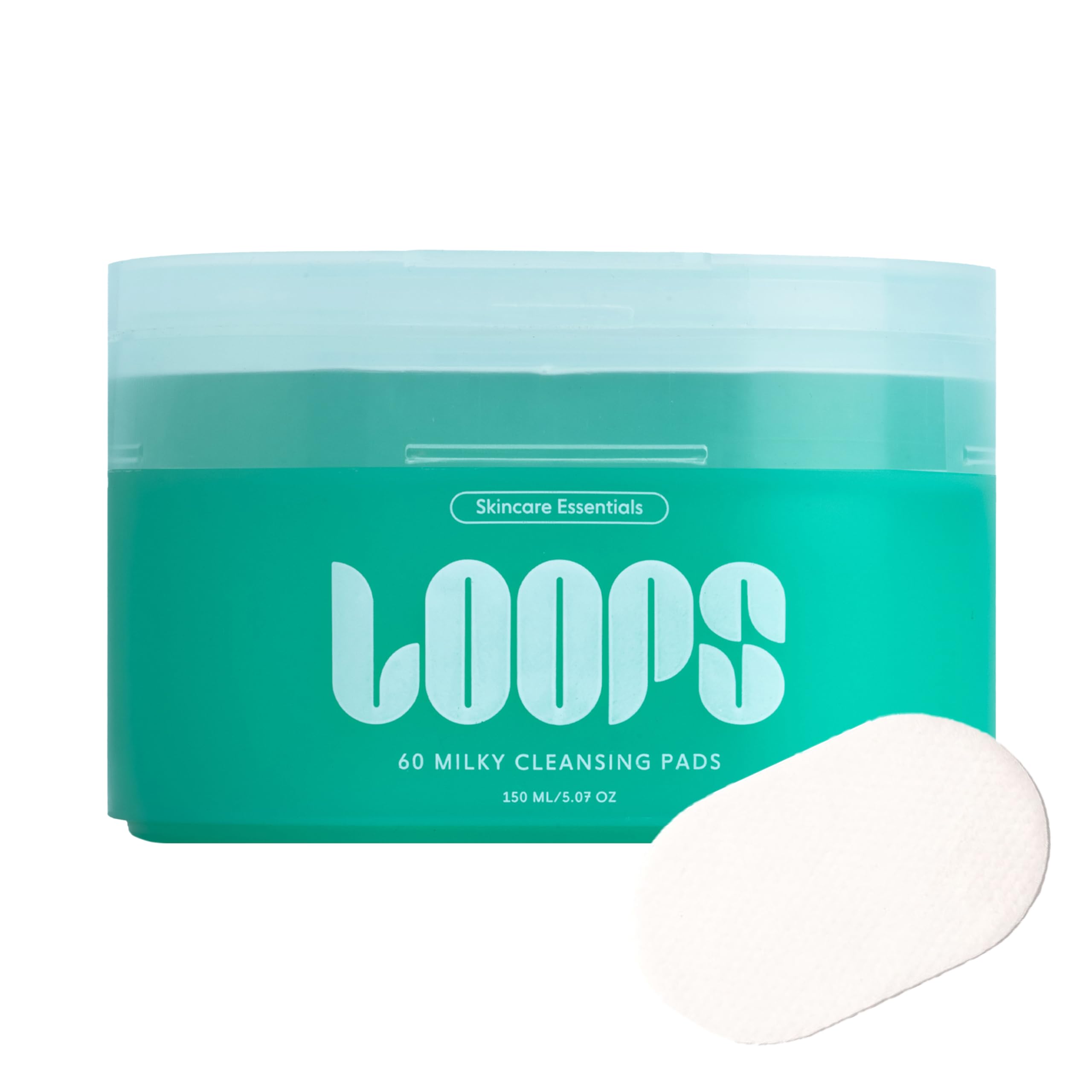 LOOPS Milky Cleanser: lingettes bambou pré-imprégnées pour un nettoyage doux et efficace