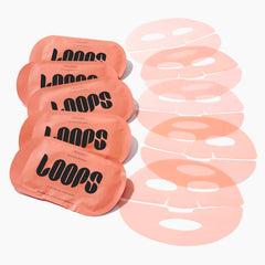 LOOPS rituel hebdomadaire masque hydrogel visage hydrate en profondeur
