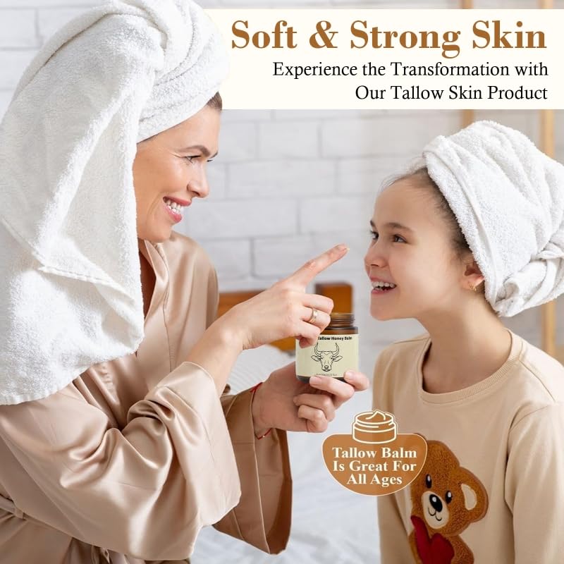 Lopeie Beef Tallow skin sensitivity relief on dry hands