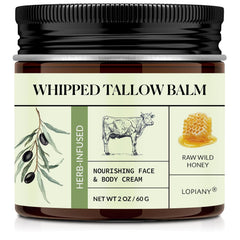 LOPIANY graisse de boeuf pour peau — pot hydratant et nourrissant.