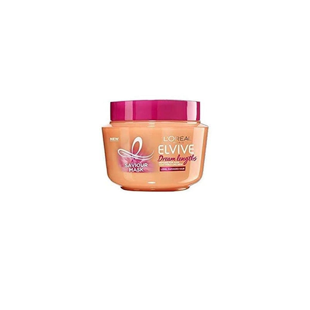 Pot du masque L’Oréal Elvive Dream Long, soin nourrissant pour les longueurs.