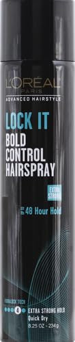L’Oréal Paris Lock It Bold Control: brume fine pour application légère et précise.
