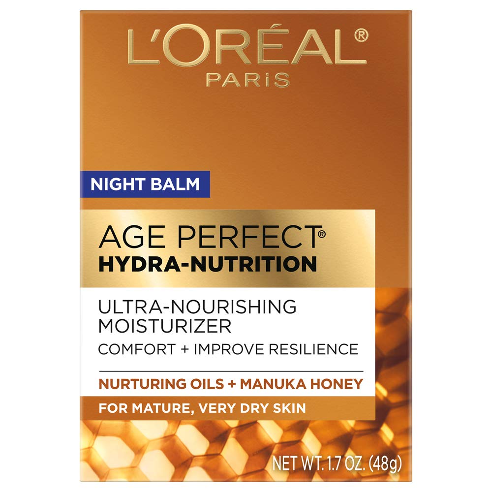 L’Oréal Paris Age Perfect Hydra Nutrition Crème Nuit Miel Manuka – hydratation durable et confort.