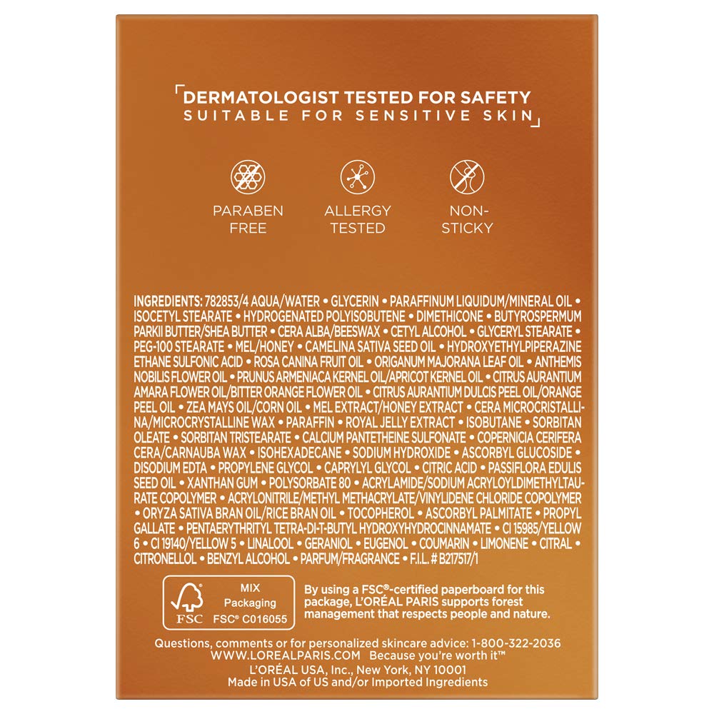 L’Oréal Paris Age Perfect Hydra Nutrition Extrait Miel Manuka – nourrissant pour peau sèche.
