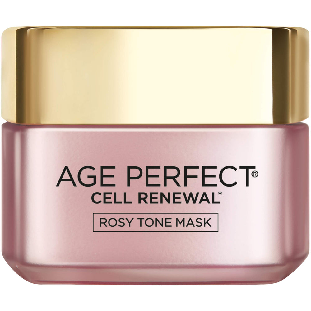Masque Visage L'Oréal Paris Age Perfect Rosy Tone, teint rosé et éclat renouvelé