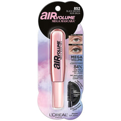Brosse double coussin du Air Volume Mega Mascara pour capter et séparer les cils.