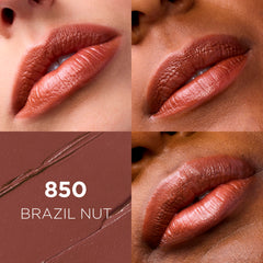 L’Oréal Paris Colour Riche Huile d’Argan nourrit les lèvres et révèle une couleur lumineuse.