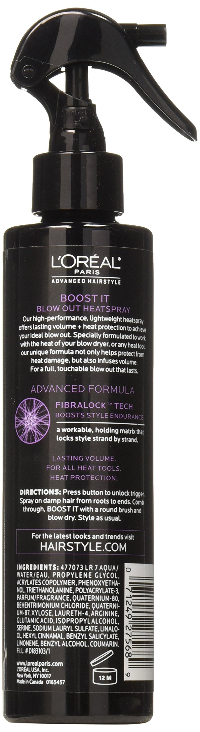Application sur cheveux mouillés avec BOOST IT pour un volume durable