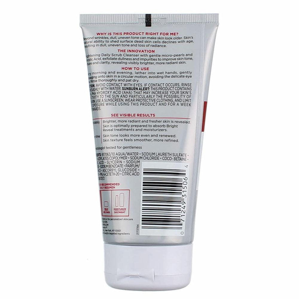 L'Oreal Paris Revitalift Bright Cleaner glow after use