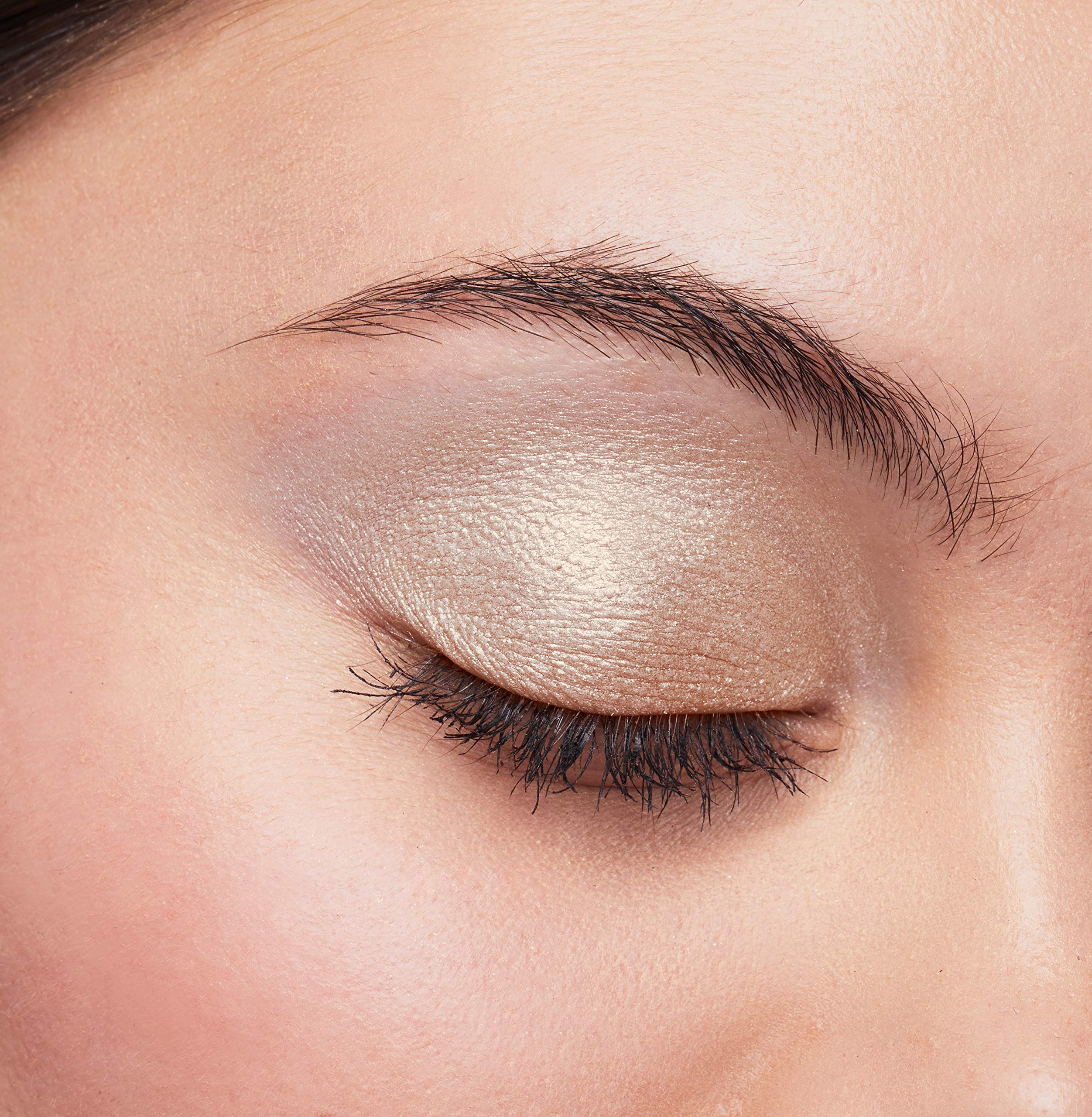 L'Oreal Paris Brilliant Eyes transfer-proof shimmer keeps makeup clean and precise.