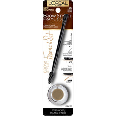 L’Oréal Paris Brow Stylist Frame & Set Blond, échantillon de couleur sur peau