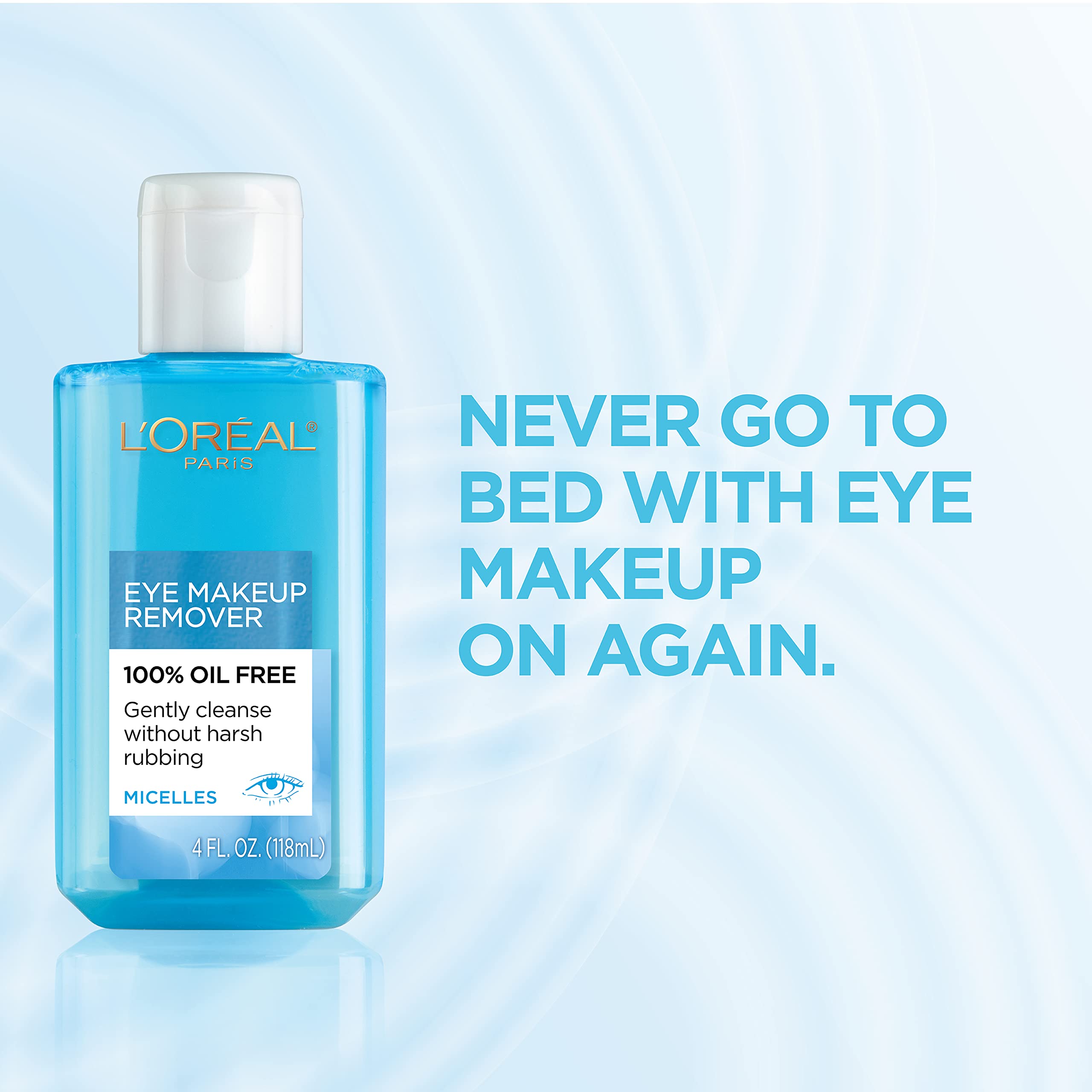 Produit testé dermatologiquement et ophtalmologiquement pour le regard délicat