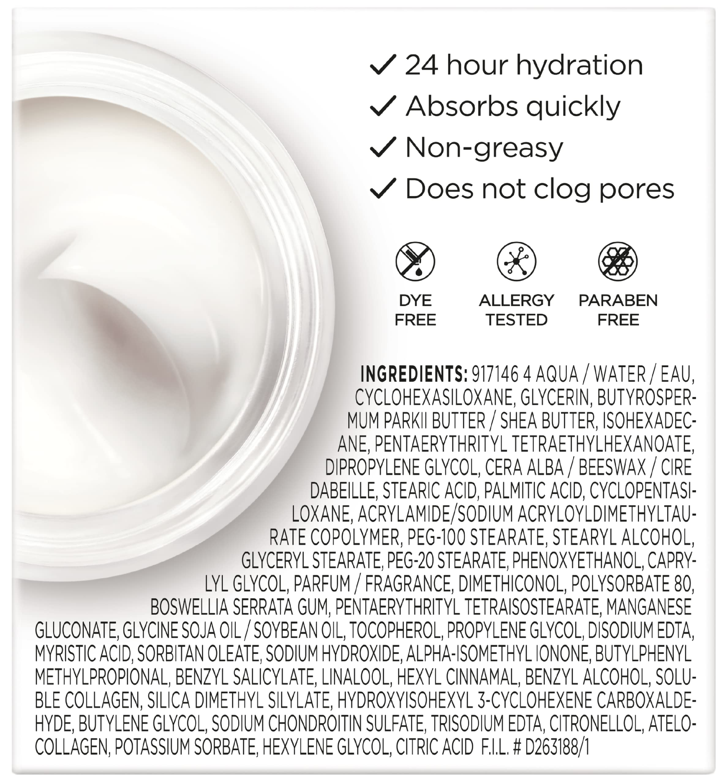 L’Oréal Paris Collagen Daily – flacon et texture prête à l’emploi quotidien.