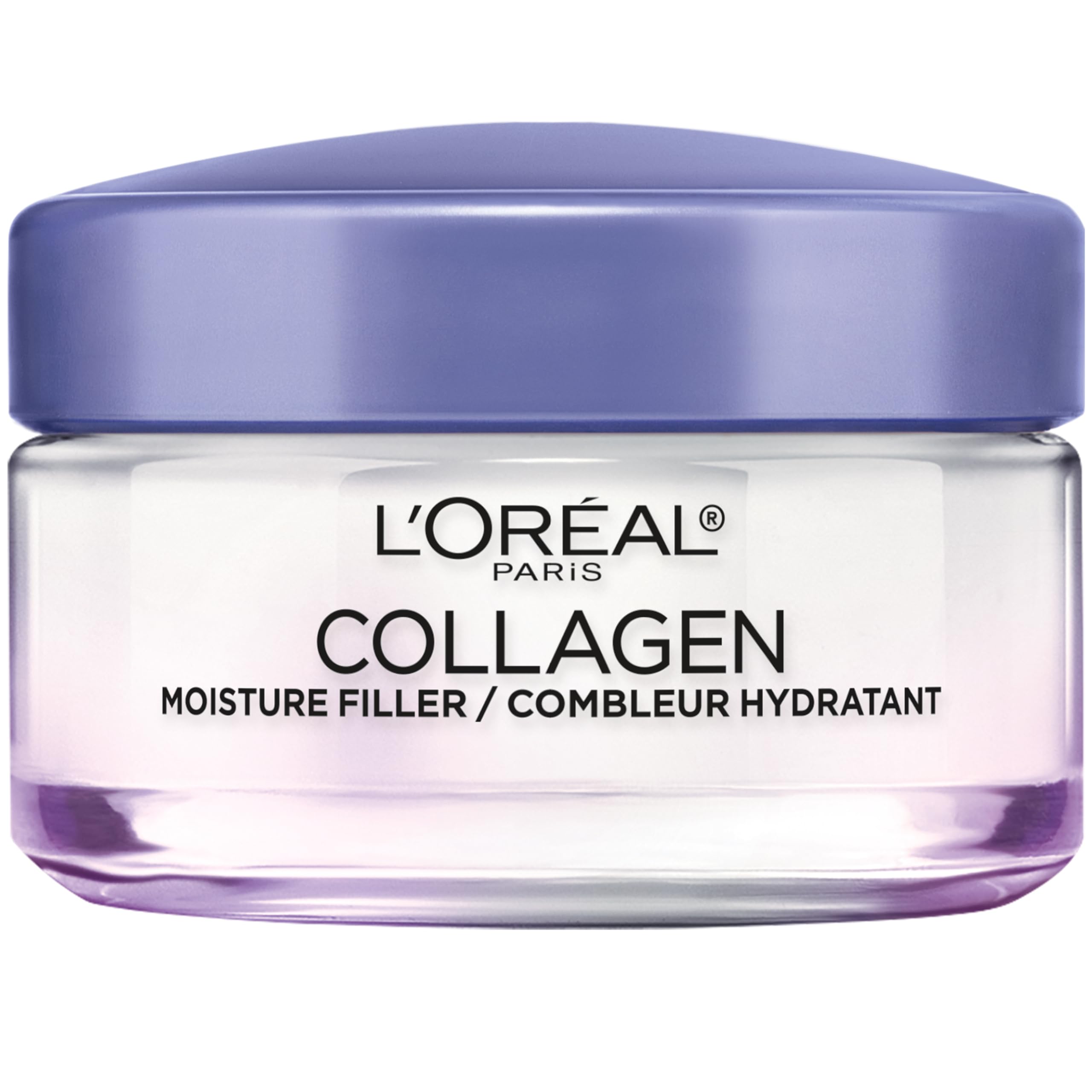 L’Oréal Paris Collagen Daily – bouteille-pompe visible, hydratation intense et peau plus lisse.