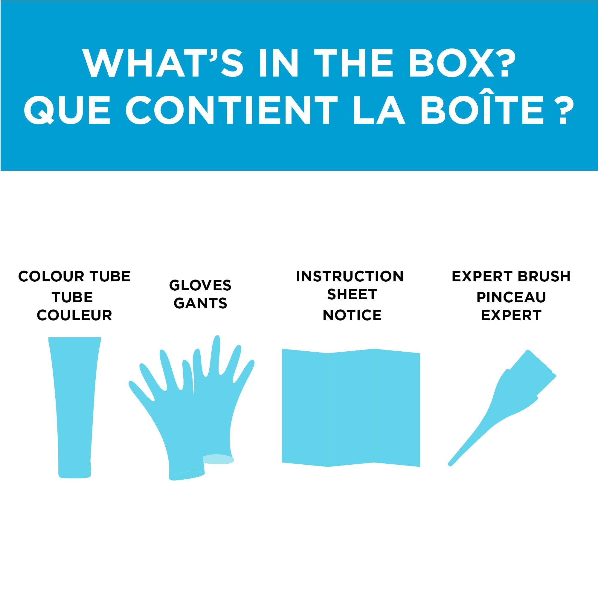 Pastel turquoise avec le Clear Mixer pour teinte personnalisée.