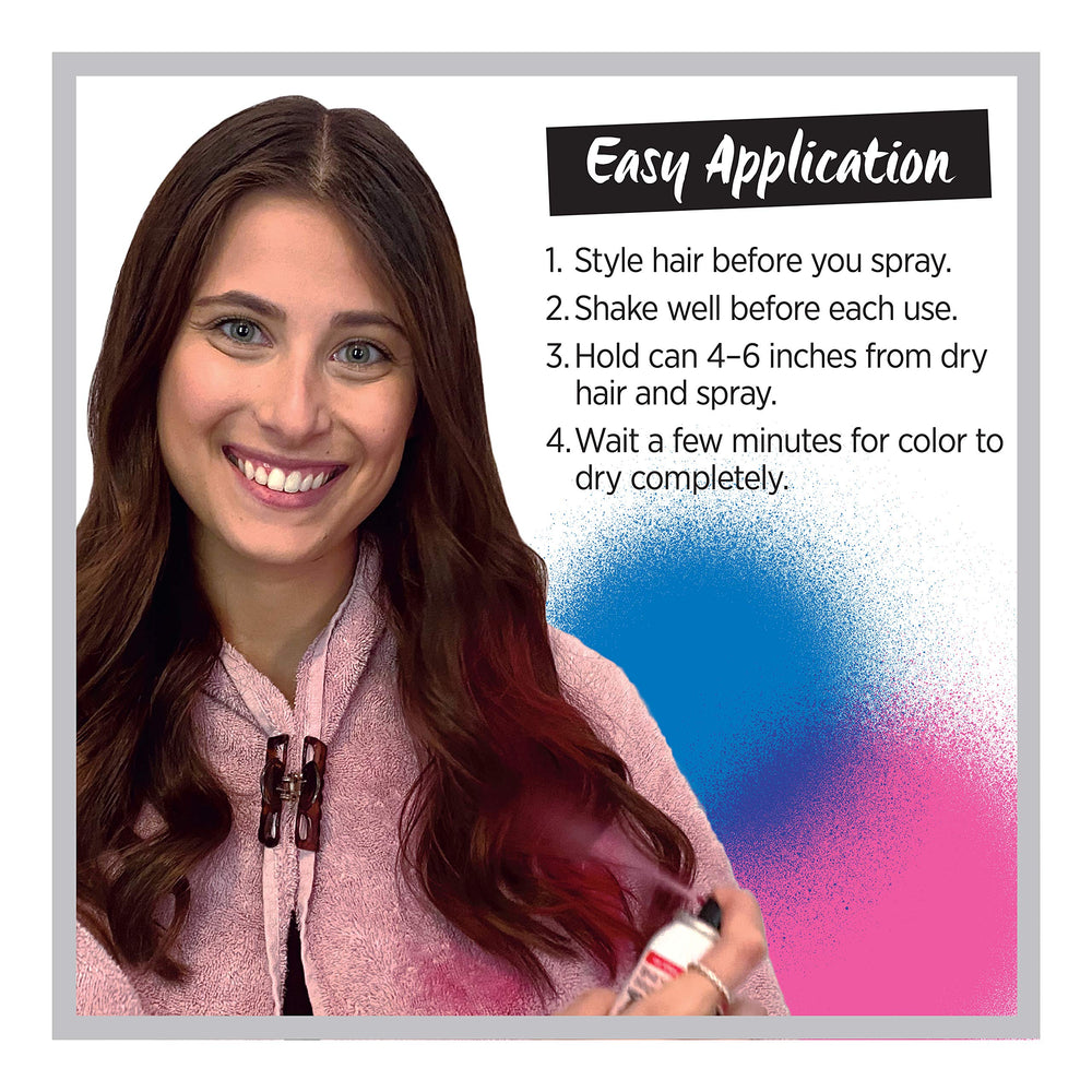 Colorista rose pâle pour un look discret et temporaire