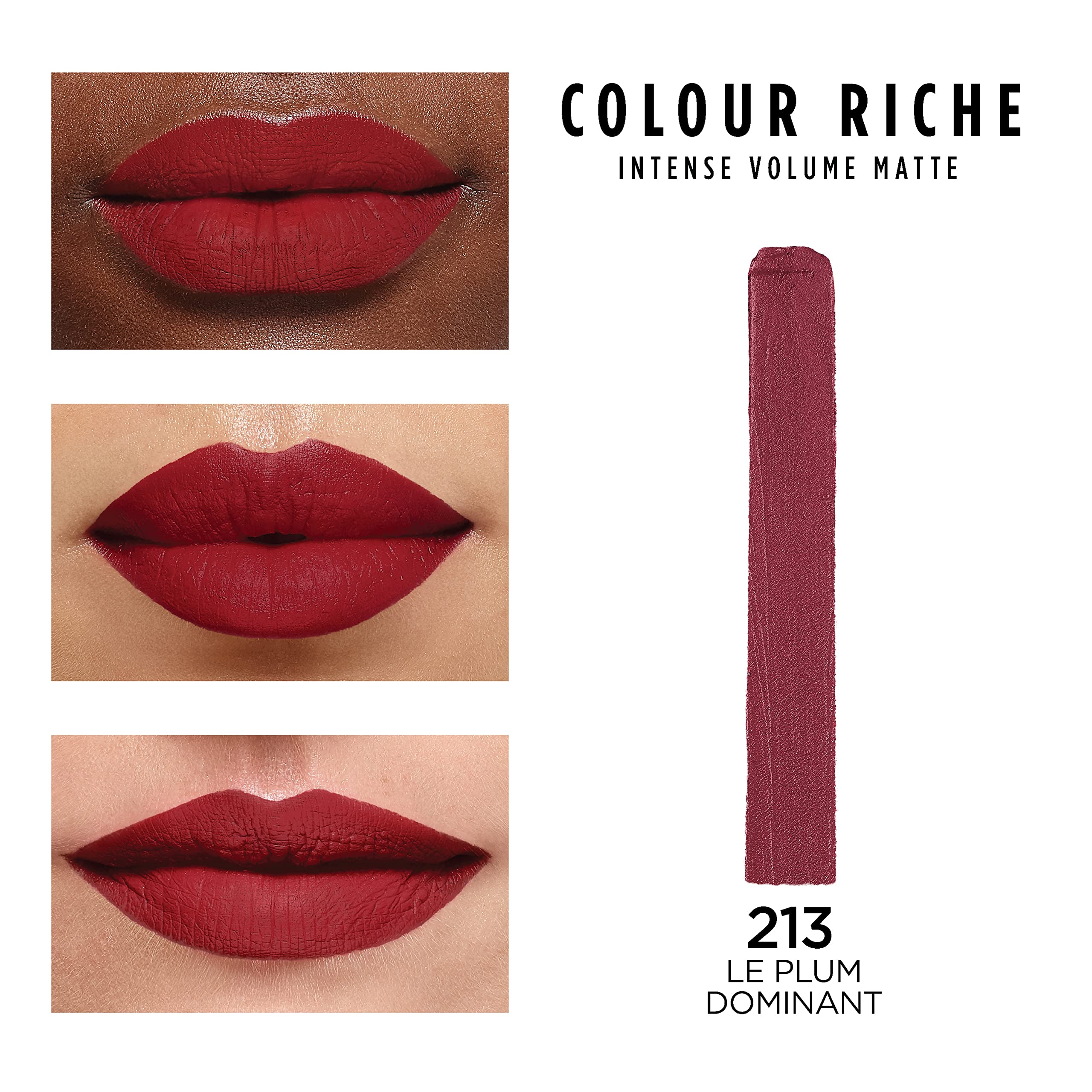 L’Oréal Paris Colour Riche Intense Matte – mine fine pour tracé précis des lèvres.