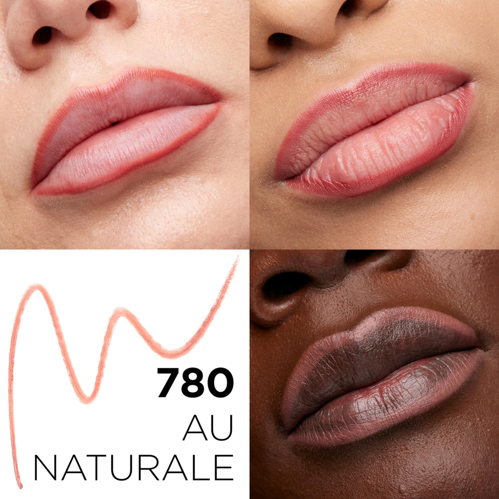L’Oréal Paris Colour Riche Lip Liner 780 Au Naturale, texture crémeuse et contour durable.