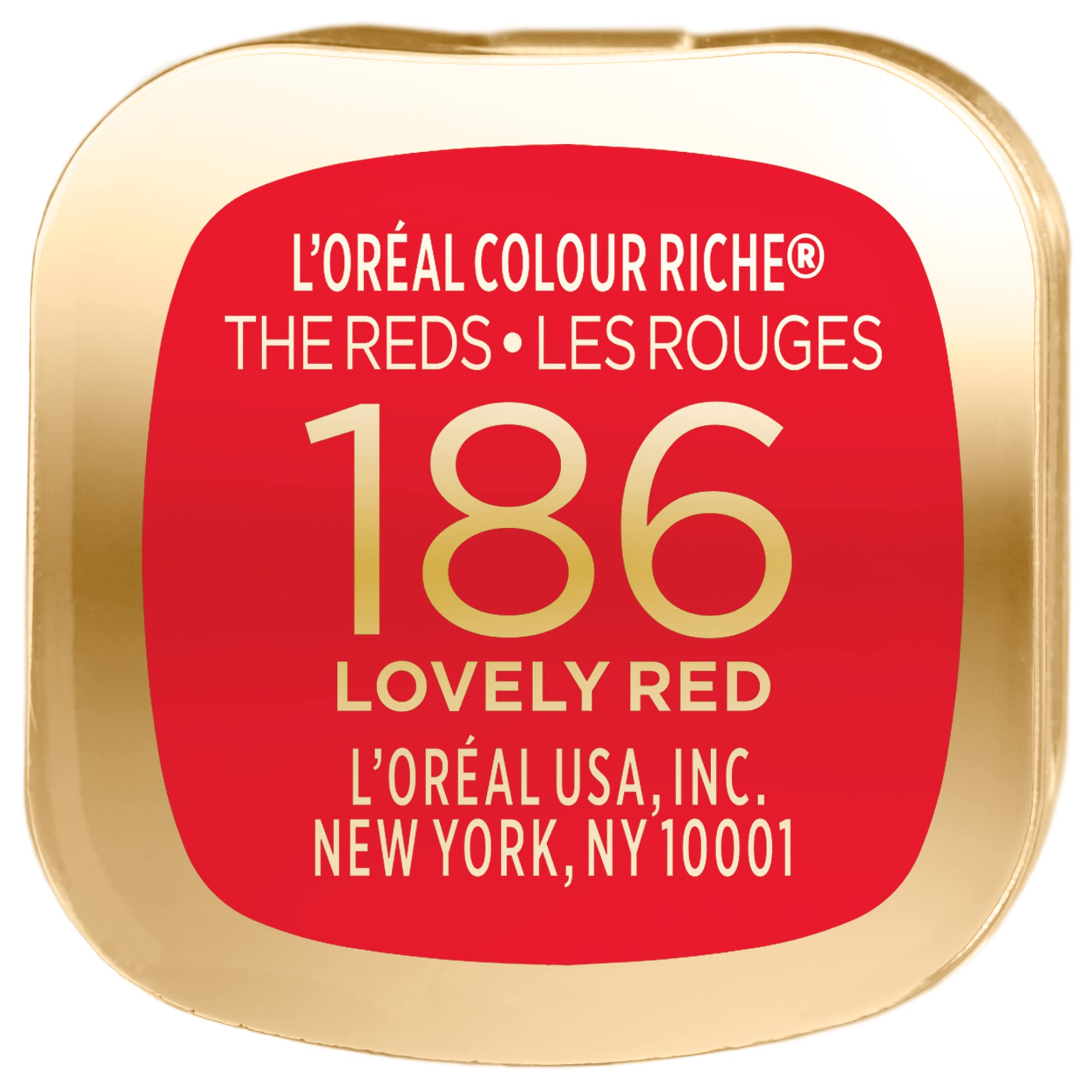 L’Oréal Paris Colour Riche Rouge Worth variété de teintes élégantes pour sublimer chaque teint.