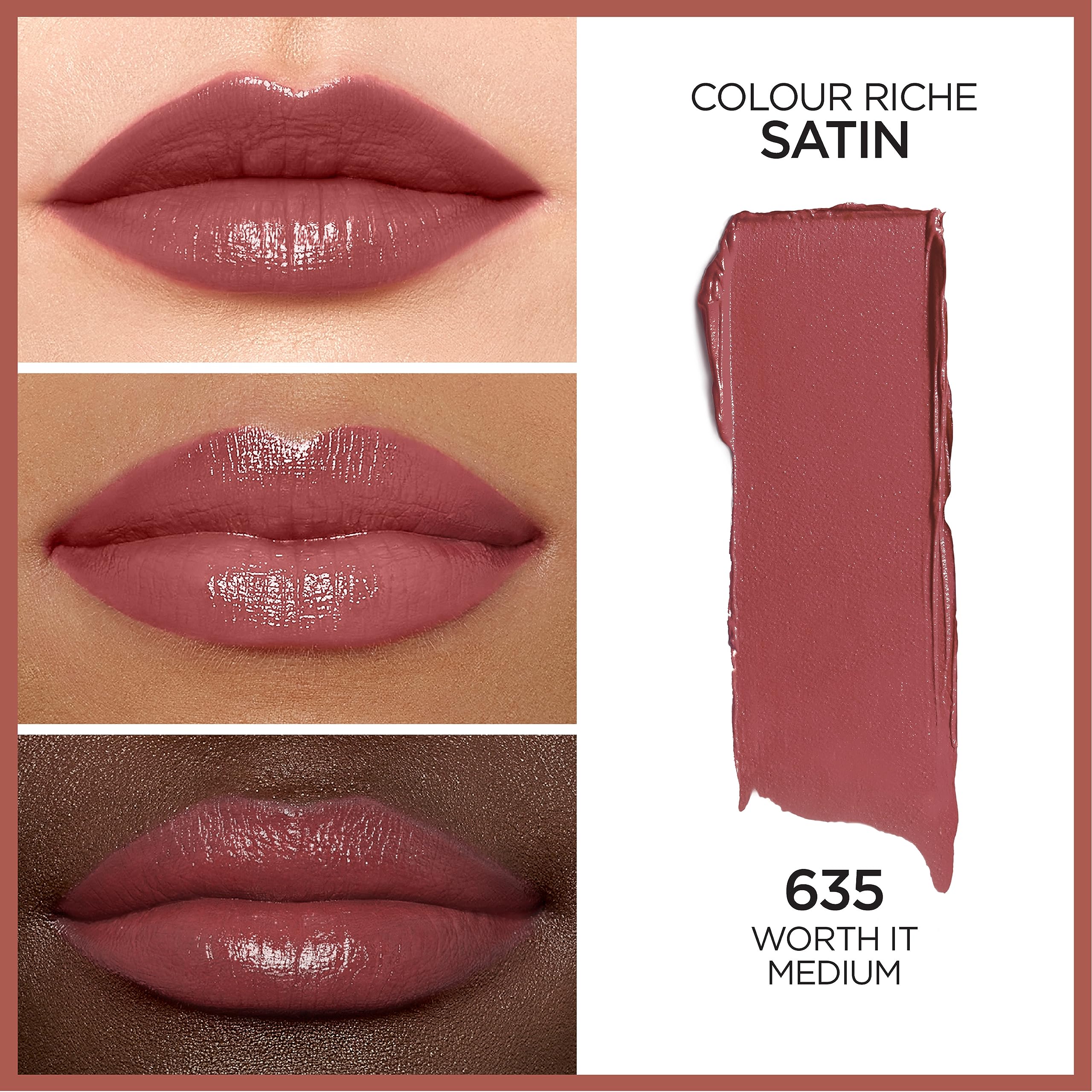 Application en une couche du Colour Riche Satin pour une couleur homogène.