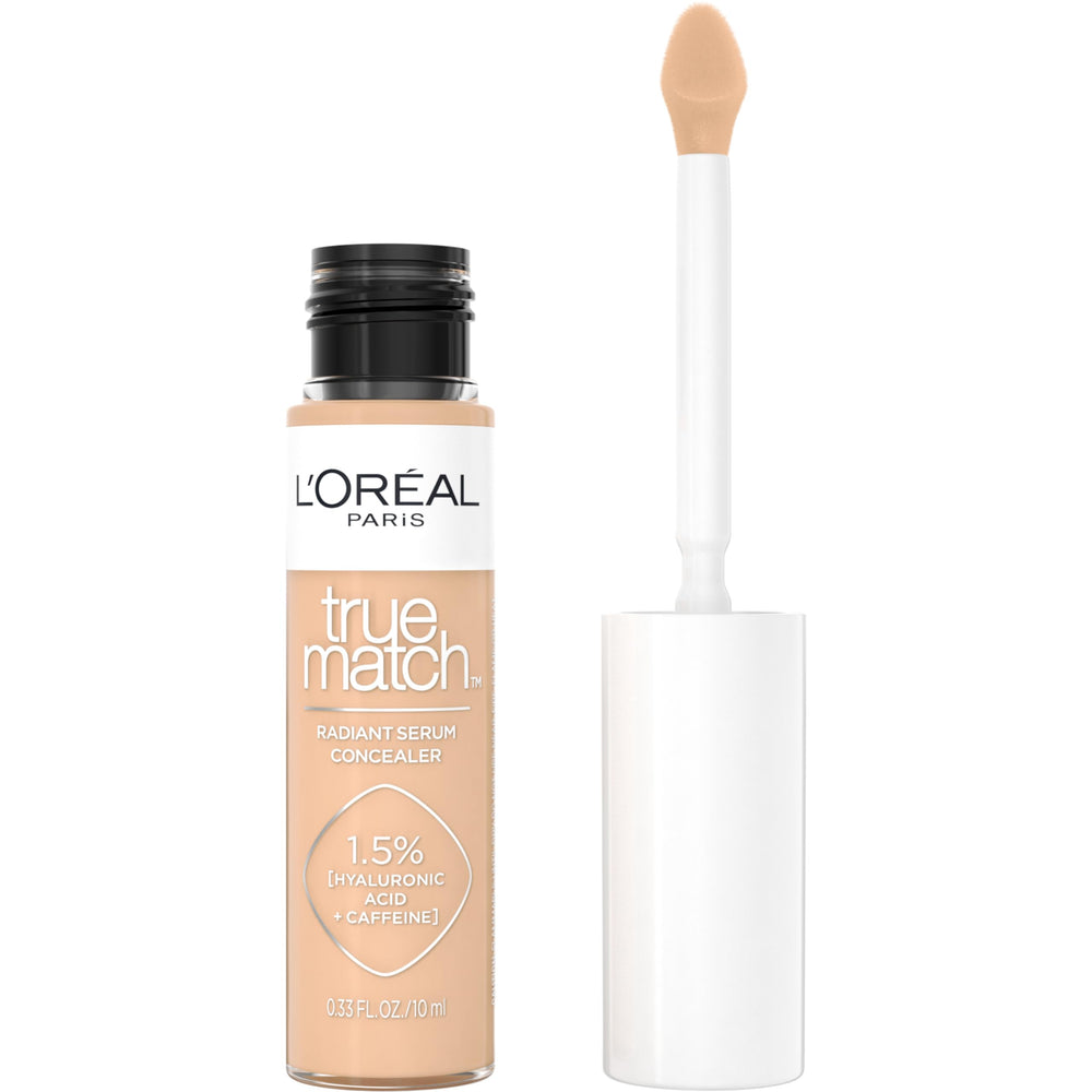 L’Oréal Paris Correcteur Éclat Sérum, flacon élégant et couvrance précise des cernes.