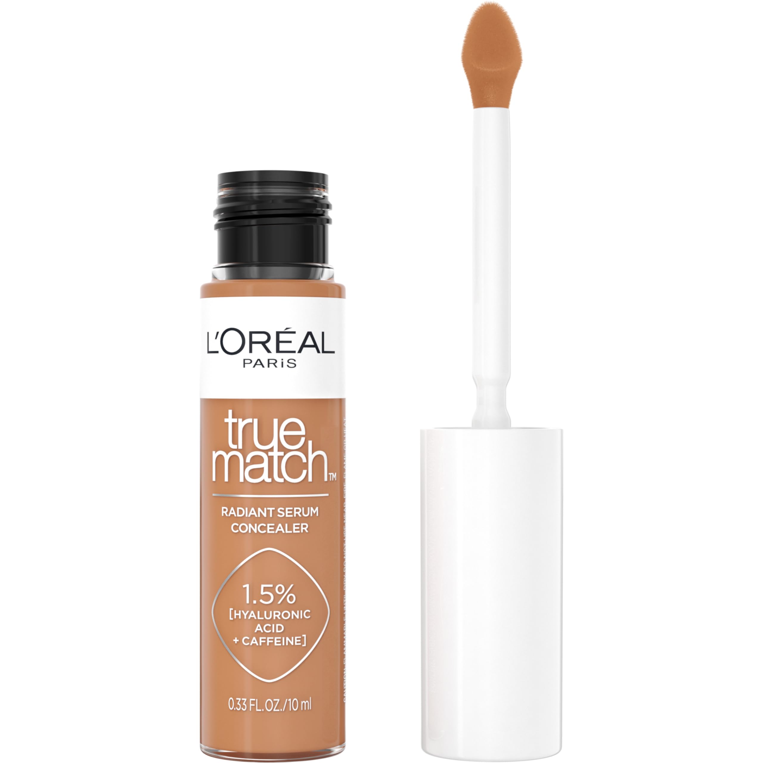 L’Oréal Paris Correcteur Radiant Serum – bouteille, hydratation légère et couvrance.