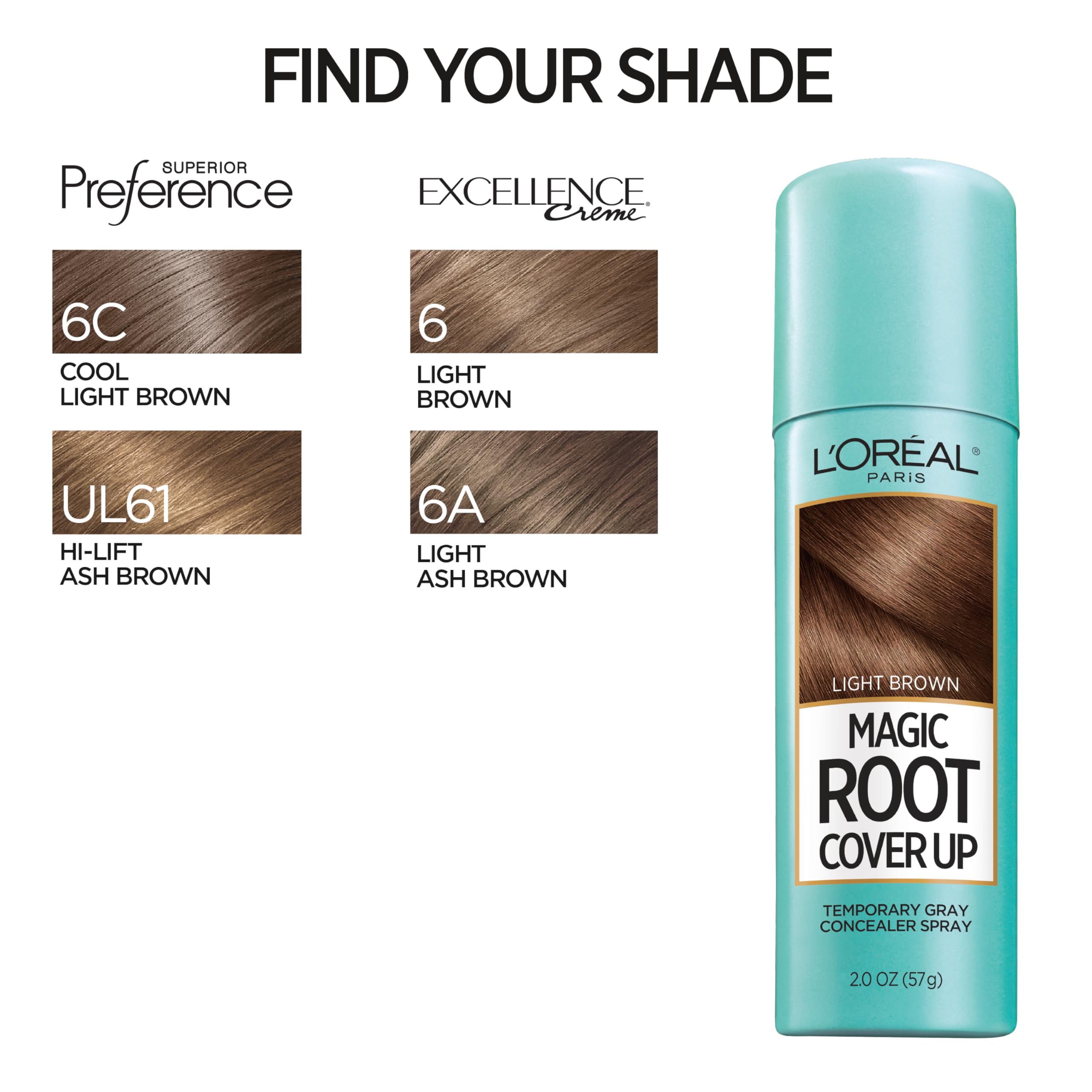 L’Oréal Paris couverture durable des racines — jusqu’au prochain shampoing