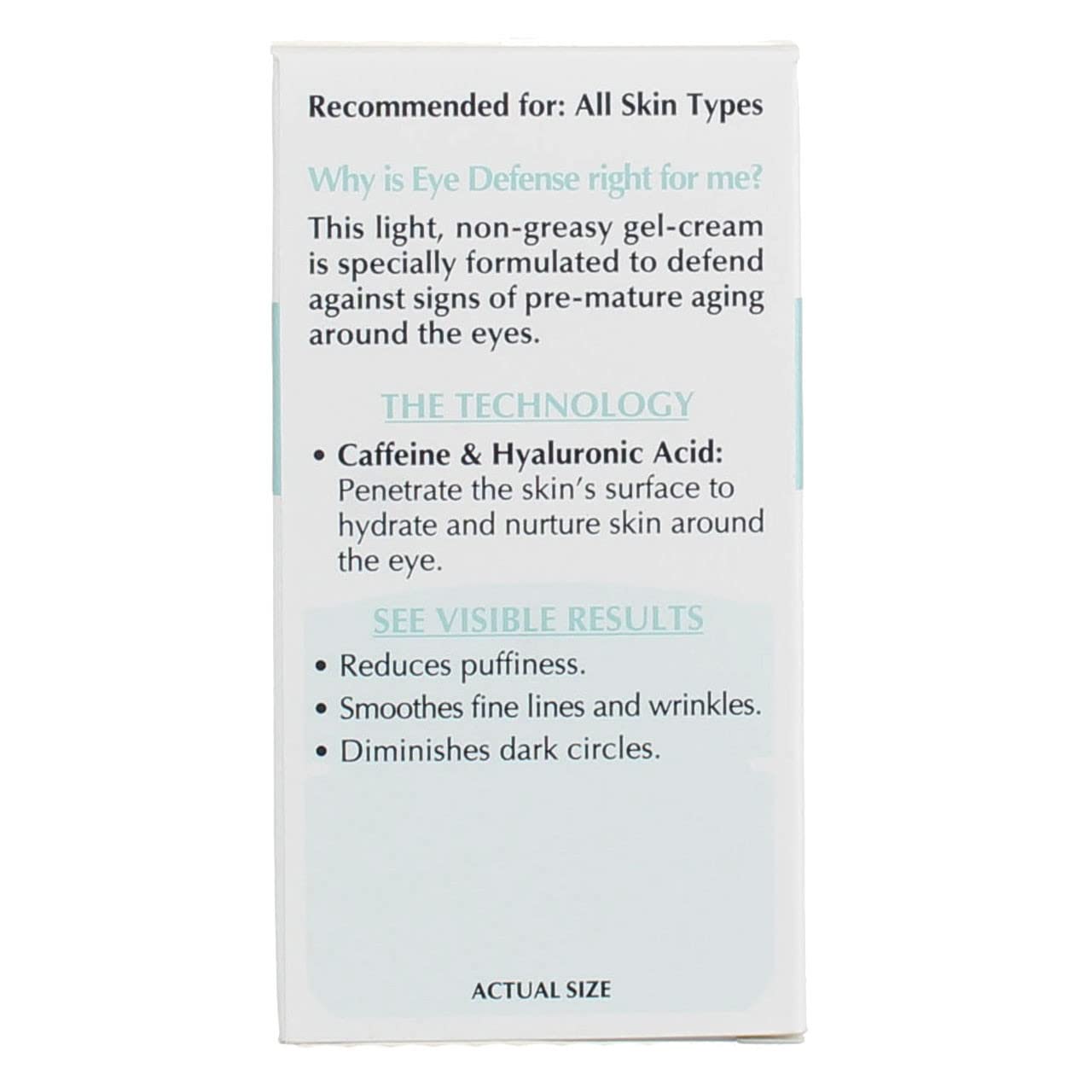 Gel défense yeux L’Oréal Paris – Application facile matin et soir.