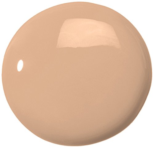 Échantillon montrant la nuance sable beige et sa couvrance moyenne.