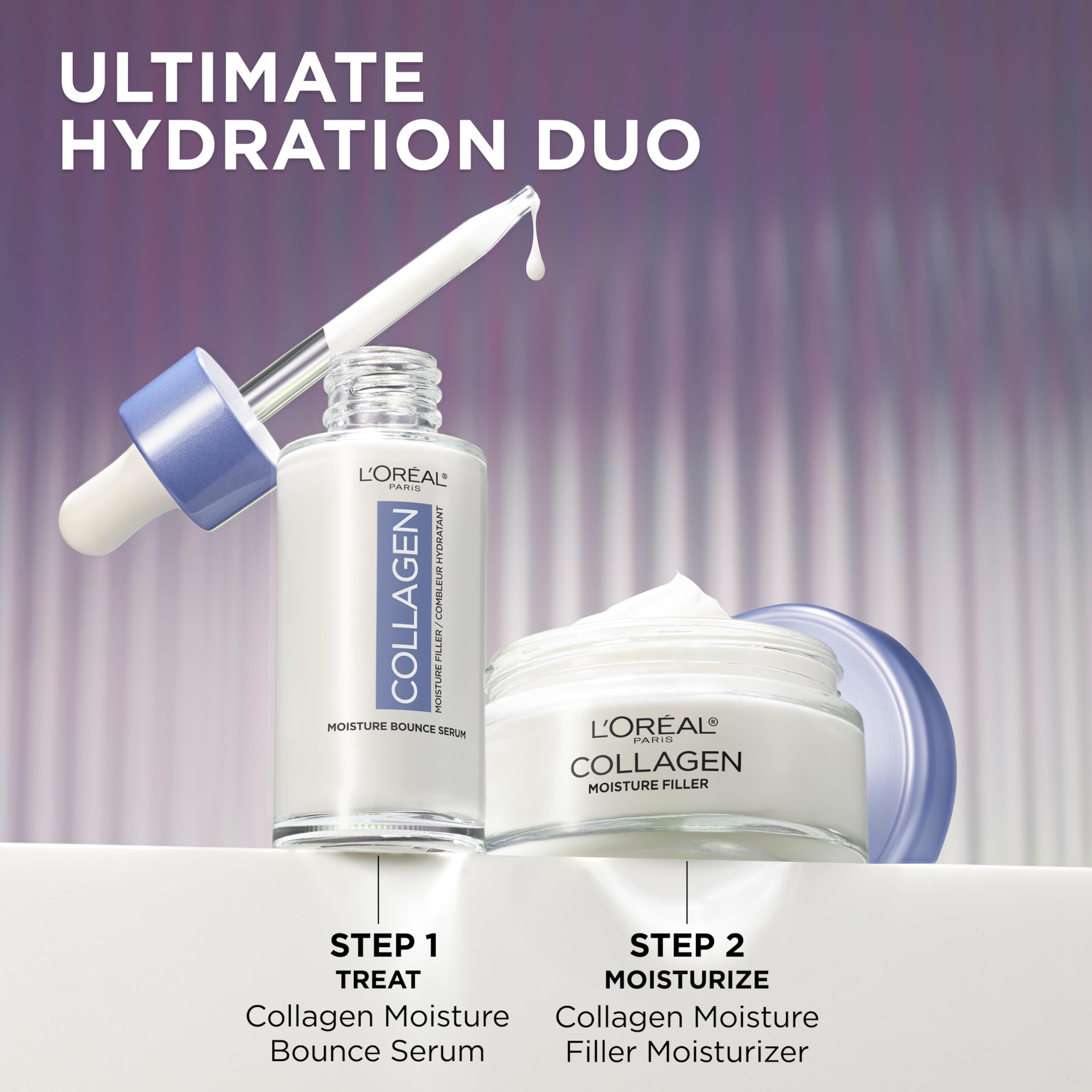 L’Oréal Paris Sérum Collagène Hydratant – échantillon inclus pour découvrir le soin.