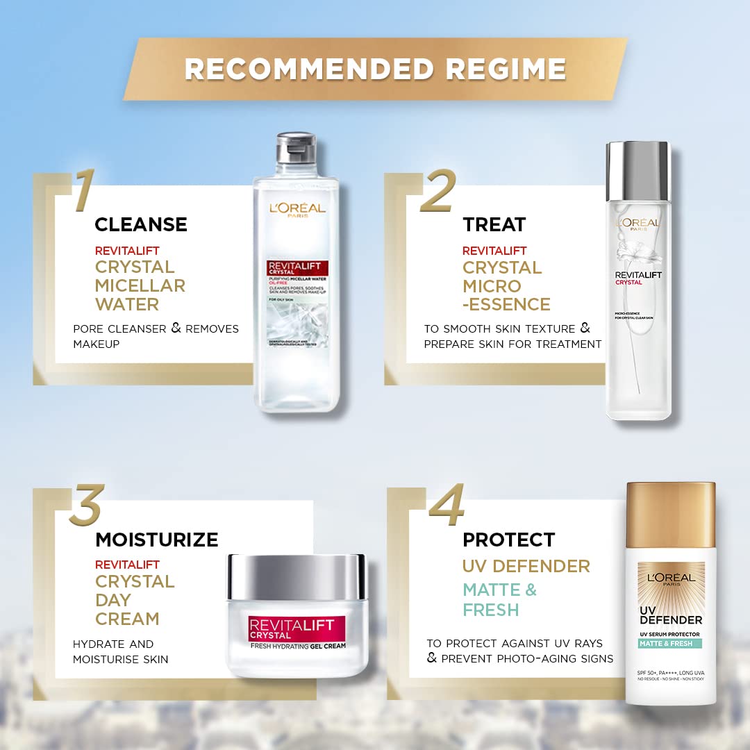 Airlicium contrôle la brillance grâce à l’écran solaire L’Oréal Paris.